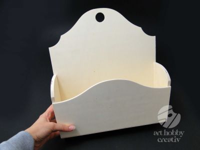 Suport lemn pt. ziare si scrisori - 32cm