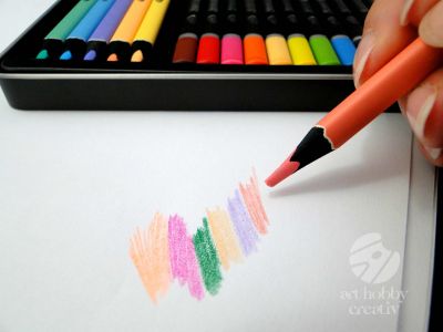 Creioane colorate - classic/pastel/neon set/24buc