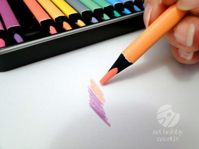 Creioane colorate - bicolore set/30buc