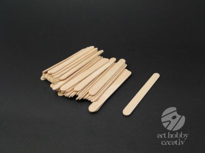 Lopatele lemn simple 9,3*10*2cm set/50buc