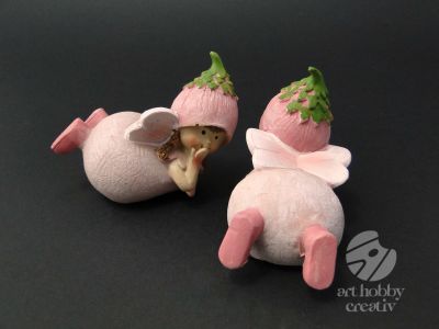 Decoratiune din polirasina - zana 8cm