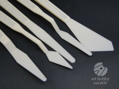 Cutite pentru pictura - plastic - set/5buc