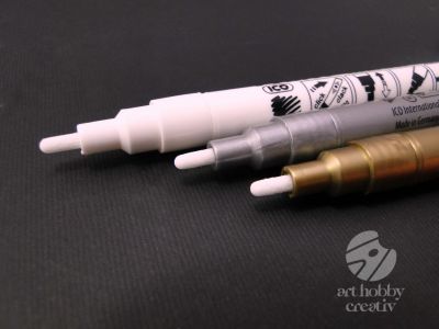Marker acrilic DECO alb