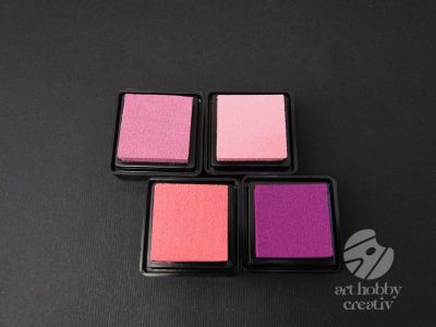 Tusiera pentru stampile - pink set/4buc