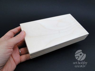 Cutie lemn 17x10cm