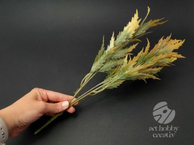 Creanga artificiala cu frunze lungi - 38cm