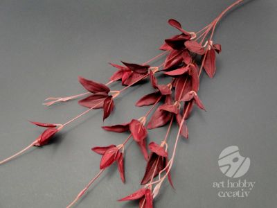 Creanga artificiala cu frunze bordo - 70cm