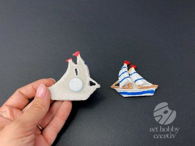 Barca mini 7cm set/2buc