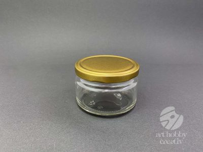 Borcan Caviar cu capac metalic 250ml
