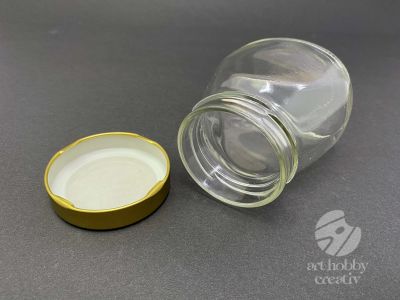 Borcan Mielle cu capac metalic 300ml