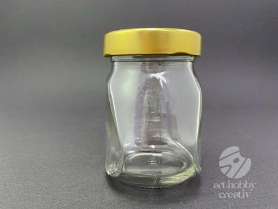 Borcan Mielle cu capac metalic 300ml