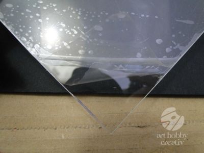 Folie PVC Apet incolor, transparent cristal 51x62cm/ 0,5mm