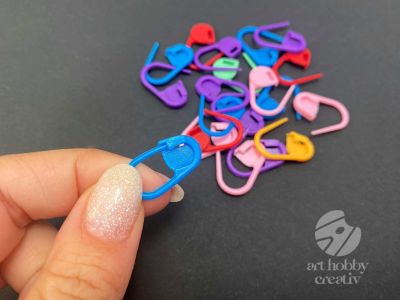 Ac fixare plastic - crosetat set/20buc
