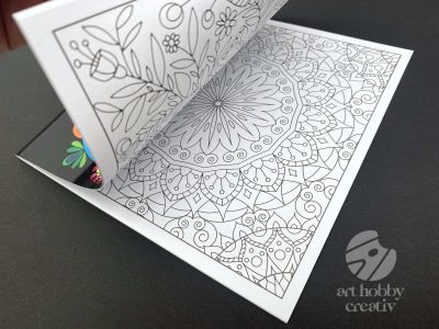 Carte de colorat Mandala - Relaxare 24 pagini
