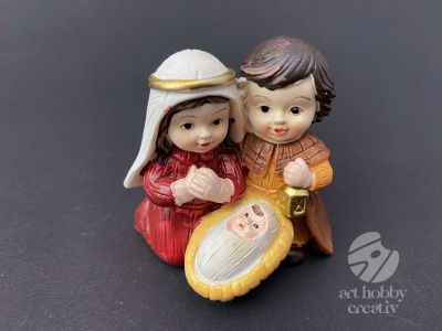 Figurine mini - Familia sfanta 6cm