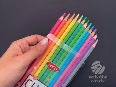 Creioane colorate - pastel set/12buc