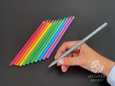 Creioane colorate - pastel set/12buc