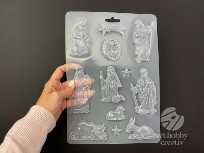 Matrita de turnat flexibil - Bethlehem/12forme