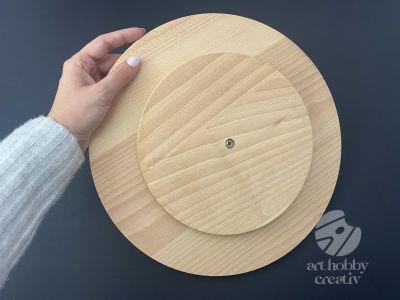 Sela modelaj lemn rotativa - 30cm