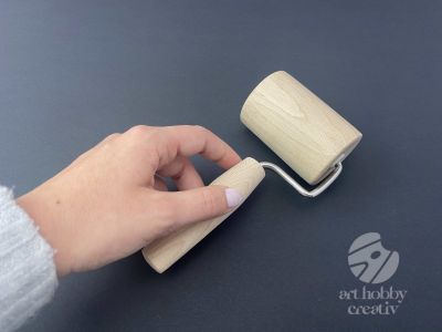 Sucitor rola din lemn 8cm