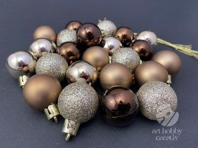 Globulete mini - bronz set/24buc