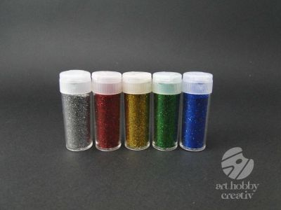 Glitter 10gr - nuante basic set/5buc