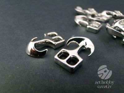 Inchizator pentru bratara nautica - 2cm/2,5cm - set/10buc