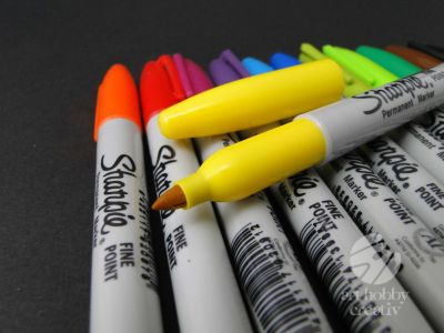 Marker permanent - Sharpie set/12buc