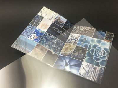 Folie plastic transparent cristal 50x70cm/ 0,7mm