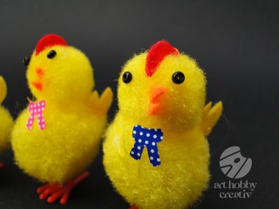 Puisori galbeni - 4,5cm - set/8buc