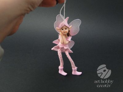 Decoratiune din polirasina - zana 11cm