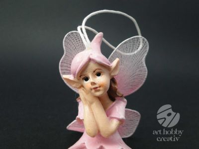 Decoratiune din polirasina - zana 11cm