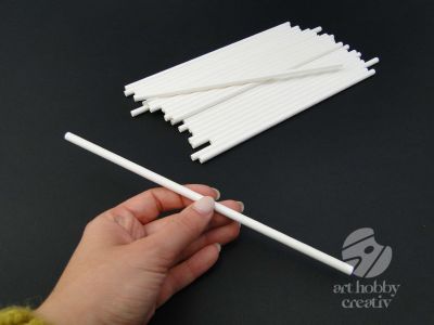 Paie de baut din hartie - alb set/30buc