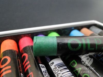 Pasteluri de ulei Gallery Oil Pastels - metalic set/12buc