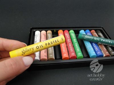 Pasteluri de ulei Gallery Oil Pastels - set/12buc
