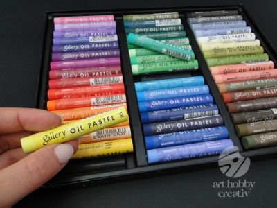 Pasteluri de ulei Gallery Oil Pastels - set/24buc