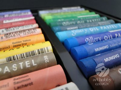 Pasteluri de ulei Gallery Oil Pastels - set/24buc