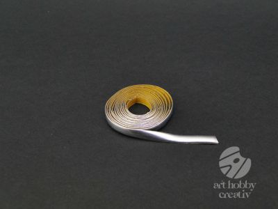 Banda plumb - argintiu - 4,5mmx1m