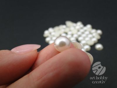 Jumatati de perle crem 8mm pach/70buc