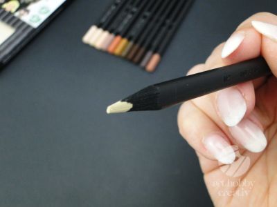 Creioane colorate - Black Edition - Skin tones set/12buc 
