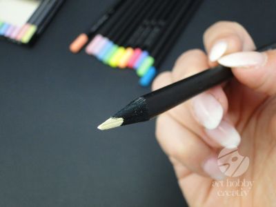 Creioane colorate - Black Edition - Neon & Pastel set/12buc