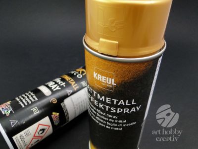 Spray acrilic cu efect de foita de aur 