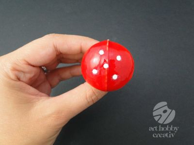 Ciuperca artificiala pe sarma 5cm