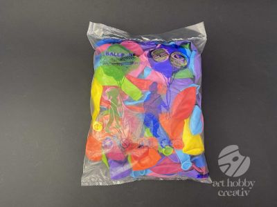 Baloane rotunde multicolor 30cm - set/100buc