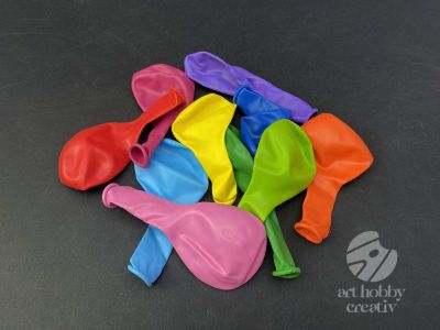 Baloane rotunde multicolor 30cm - set/10buc