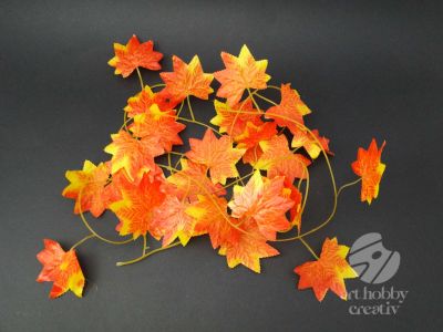 Ghirlanda cu frunze artificiale - artar - 230 cm