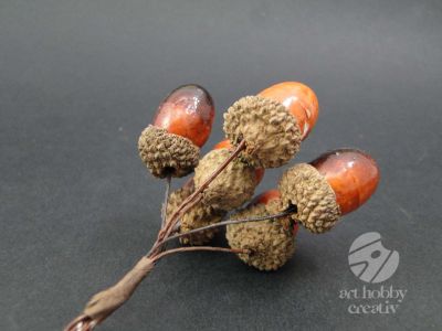 Ghinda artificiala pe sarma set/6buc
