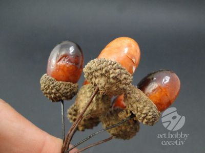 Ghinda artificiala pe sarma set/6buc