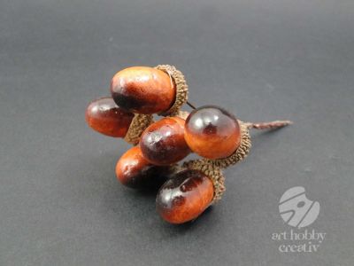 Ghinda artificiala pe sarma set/6buc