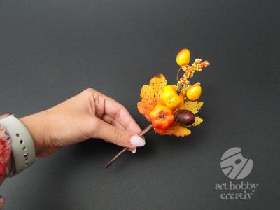 Crenguta decor de toamna 18cm mod.2